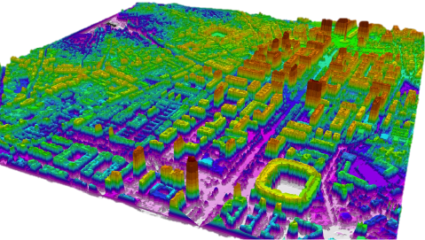 Modelo de ciudades 3D